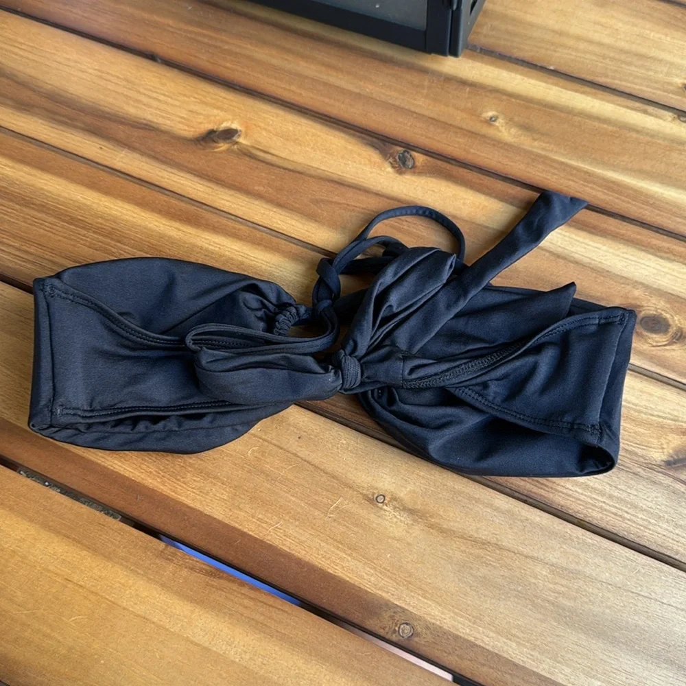 Monday Swimwear Classic Black Bikini Top